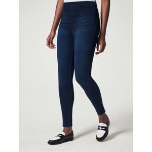 SPANX Jean-ish Blue Ankle Legging Jeans Medium